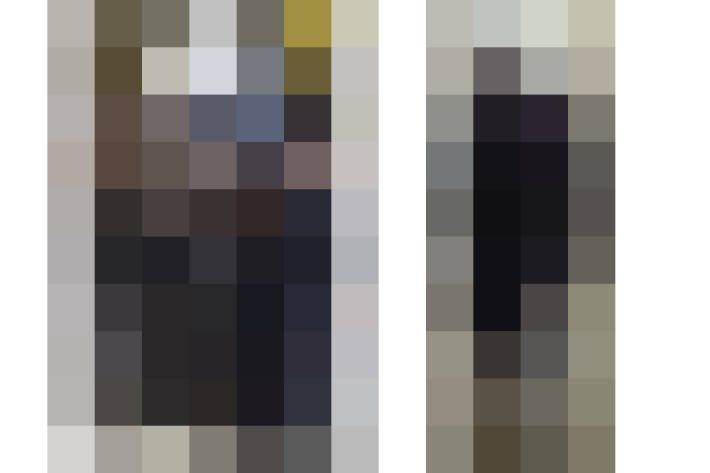 Der Täter trug schwarze Jogginghosen und eine schwarze Jacke mit weissen Nike Logos längs an den Ärmeln entlang