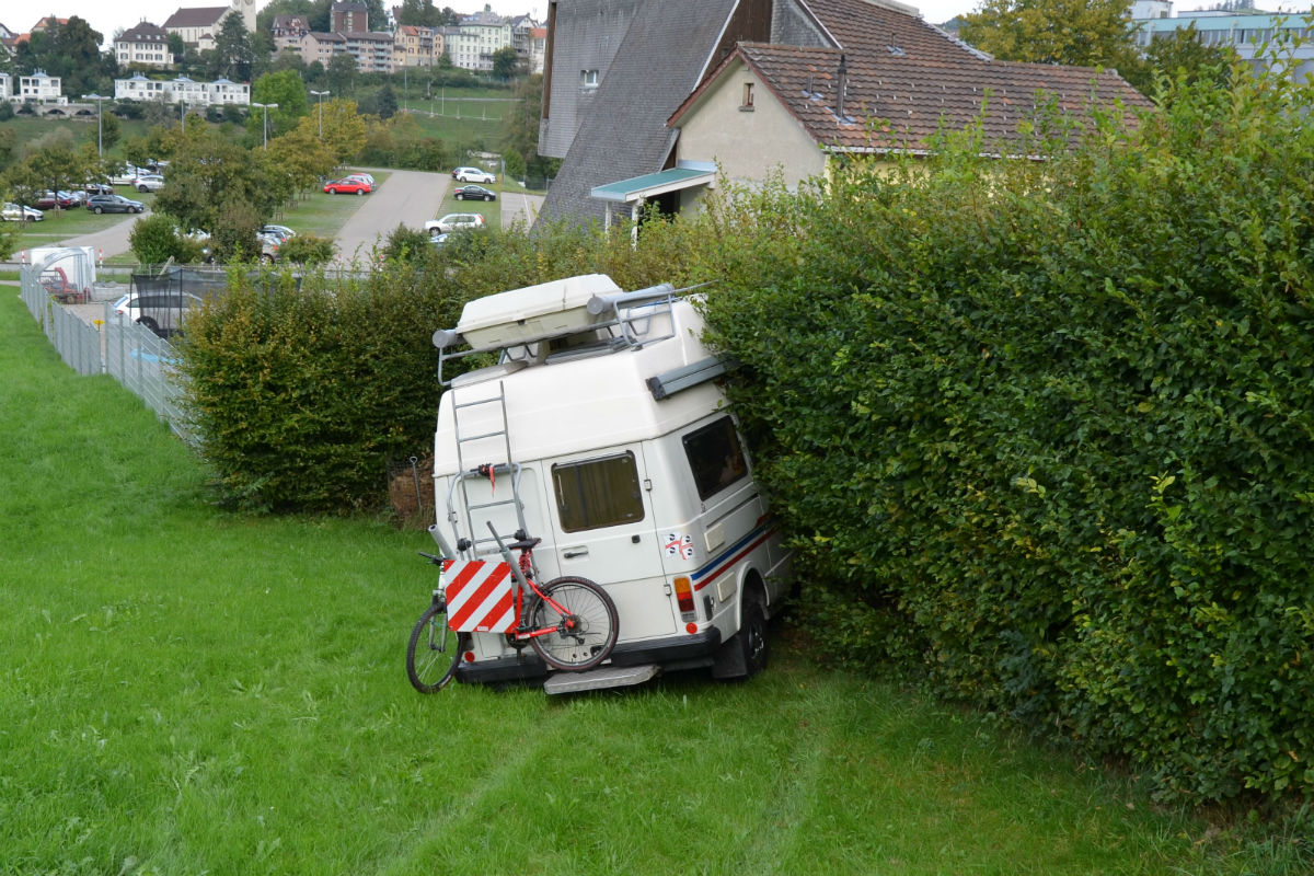 Kanton AR - Brems- mit Gaspedal verwechselt