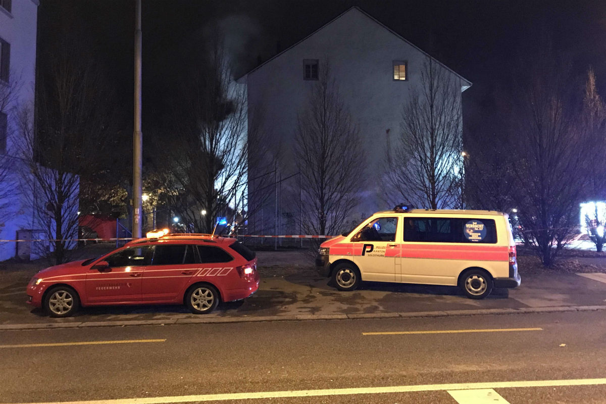 Solothurn SO - Sechs Personen bei Hausbrand verstorben