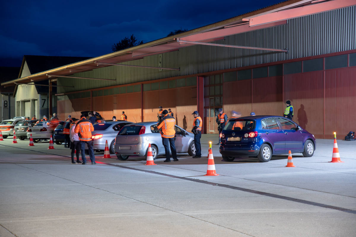 Chur GR - Fahrfähigkeit bei Grosskontrolle der Stadtpolizei im Vordergrund