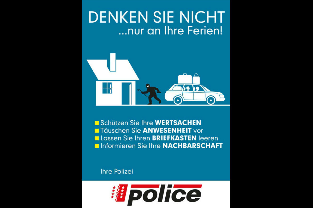 Ratgeber - So schützt man sich während den Ferien vor Einbrecher