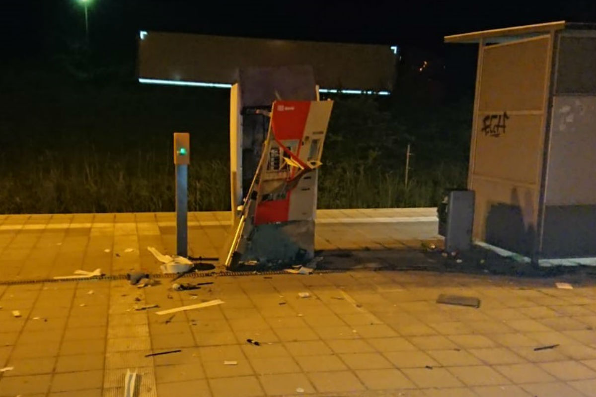 Fahrkartenautomaten gesprengt - Zeugenaufruf