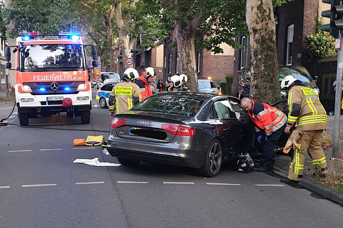 Unfall Aegidistraße