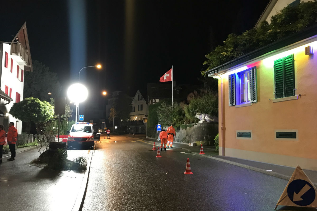 Heerbrugg SG - Die Polizei geht von Brandstiftung aus!