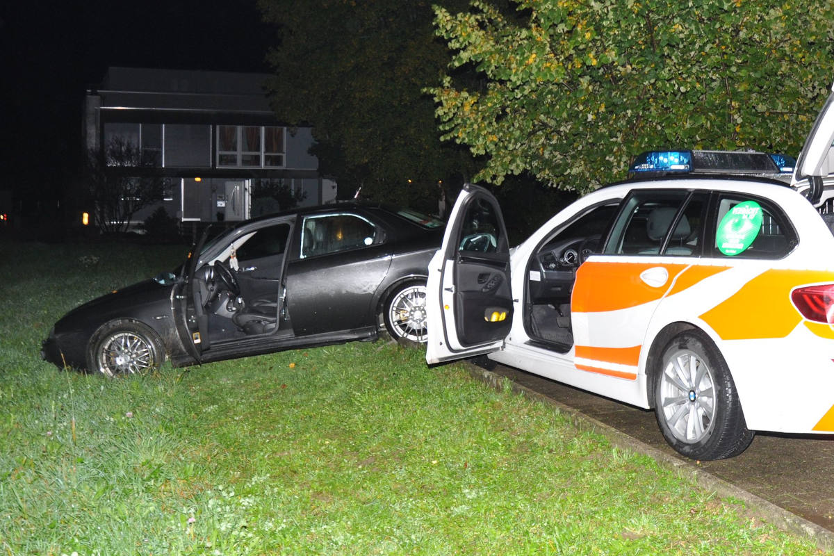 Bellach SO - Autolenker versucht sich Polizeikontrolle zu entziehen