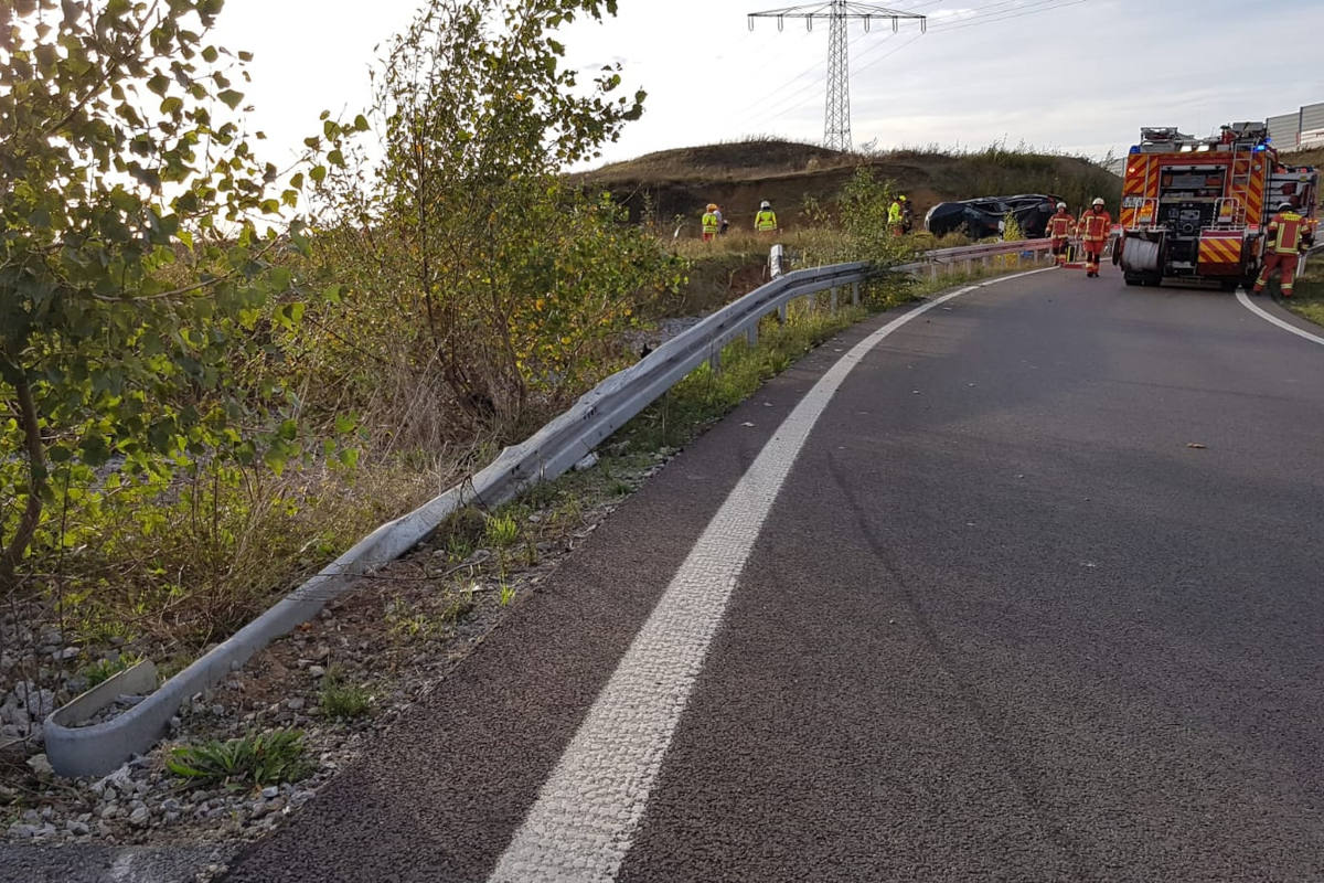 Unfall auf A44 bei Velbert