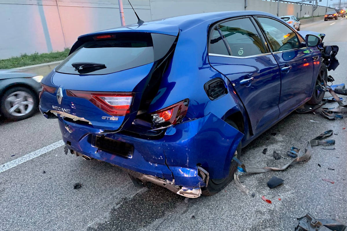 Unfall A2 Basel BS - Auffahrunfall mit zwei Verletzten