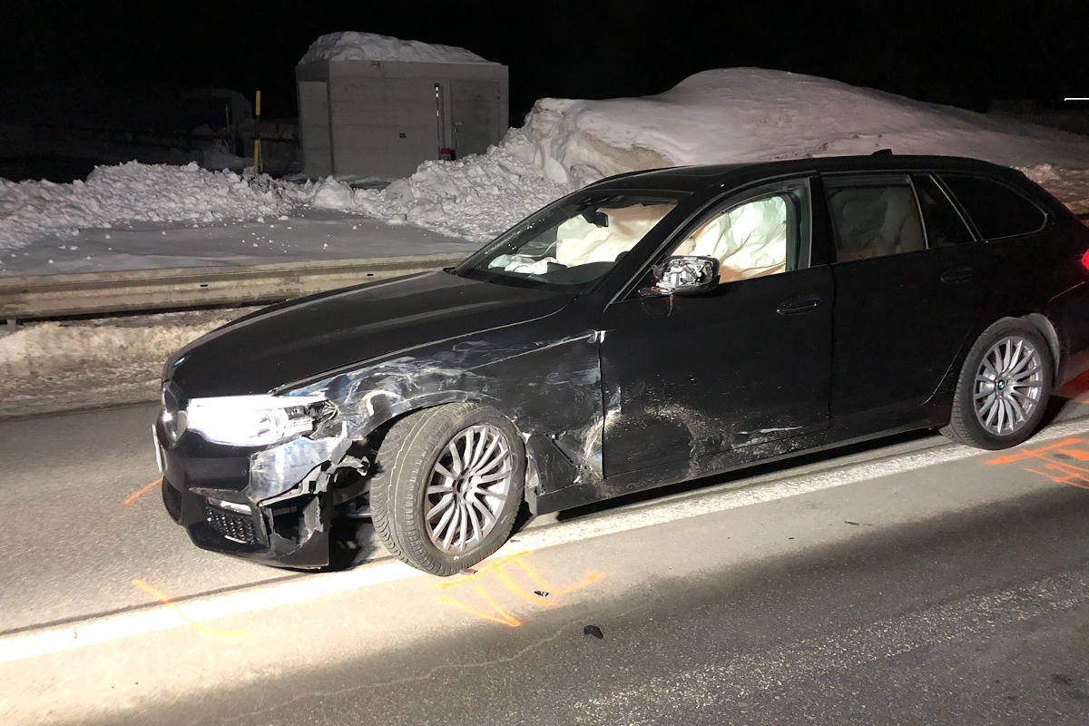 St. Moritz GR – Drei Verletzte nach Sekundenschlaf