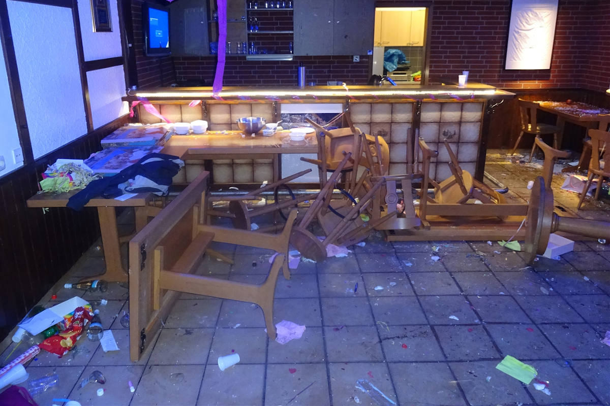 Bochum-Harpen – 16. Geburtstag eskaliert völlig