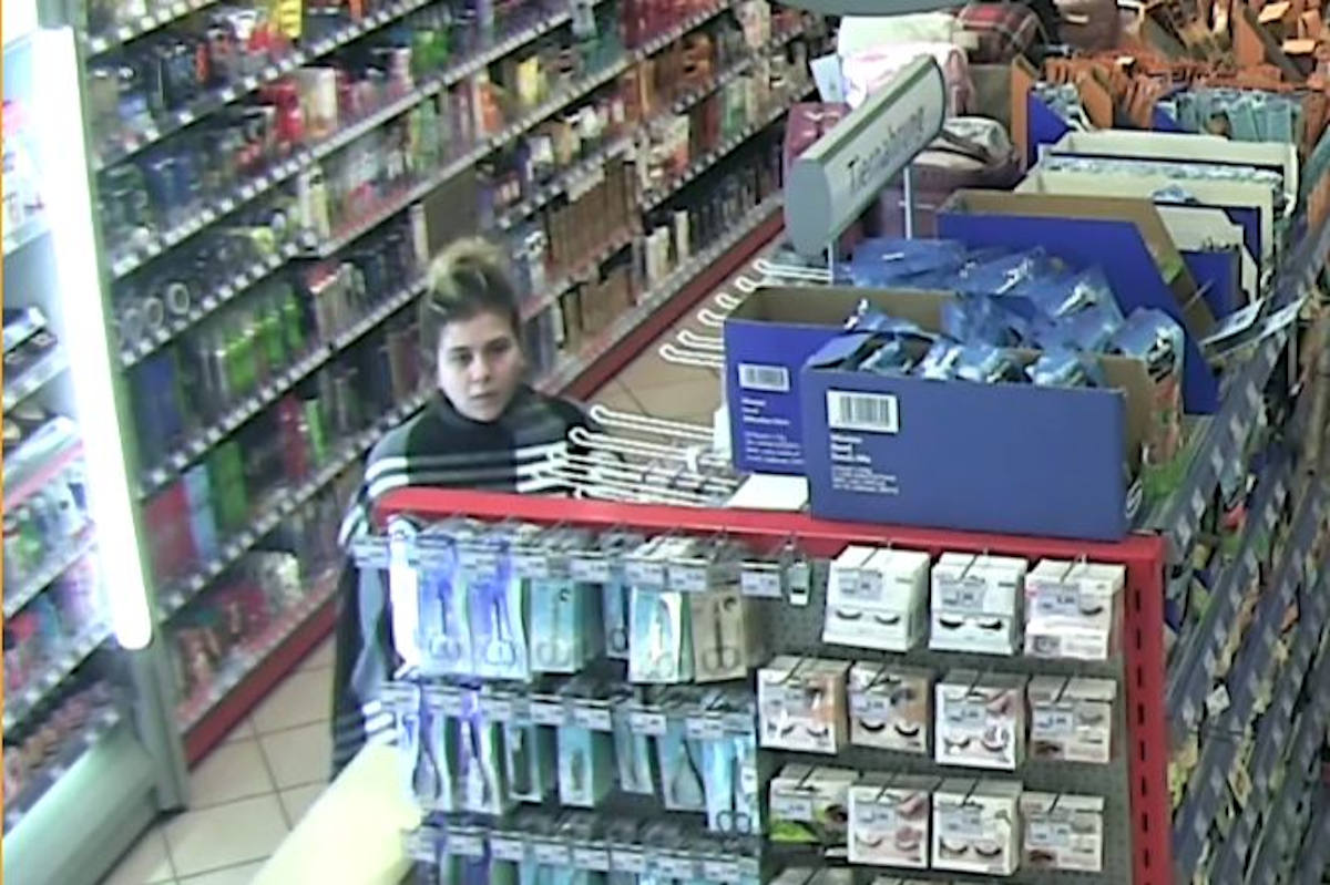 Bilder der Überwachungskamera