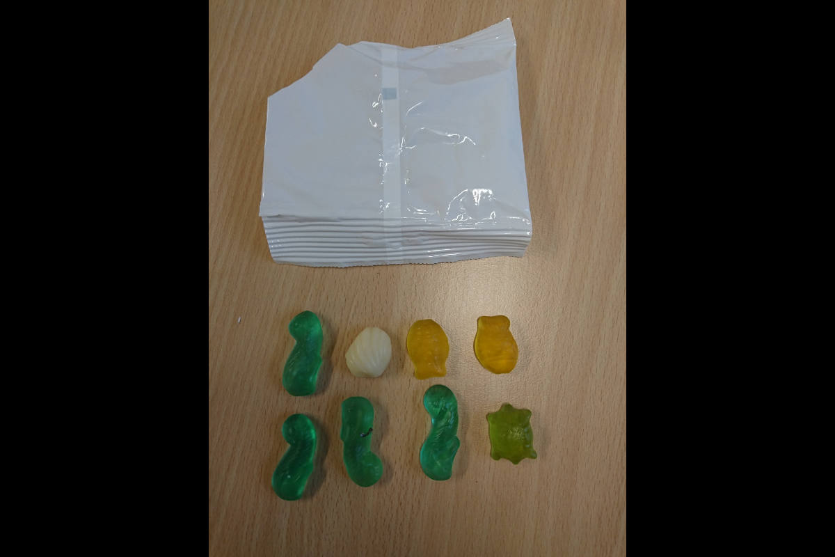 Laubach – Metallspäne in Weingummi