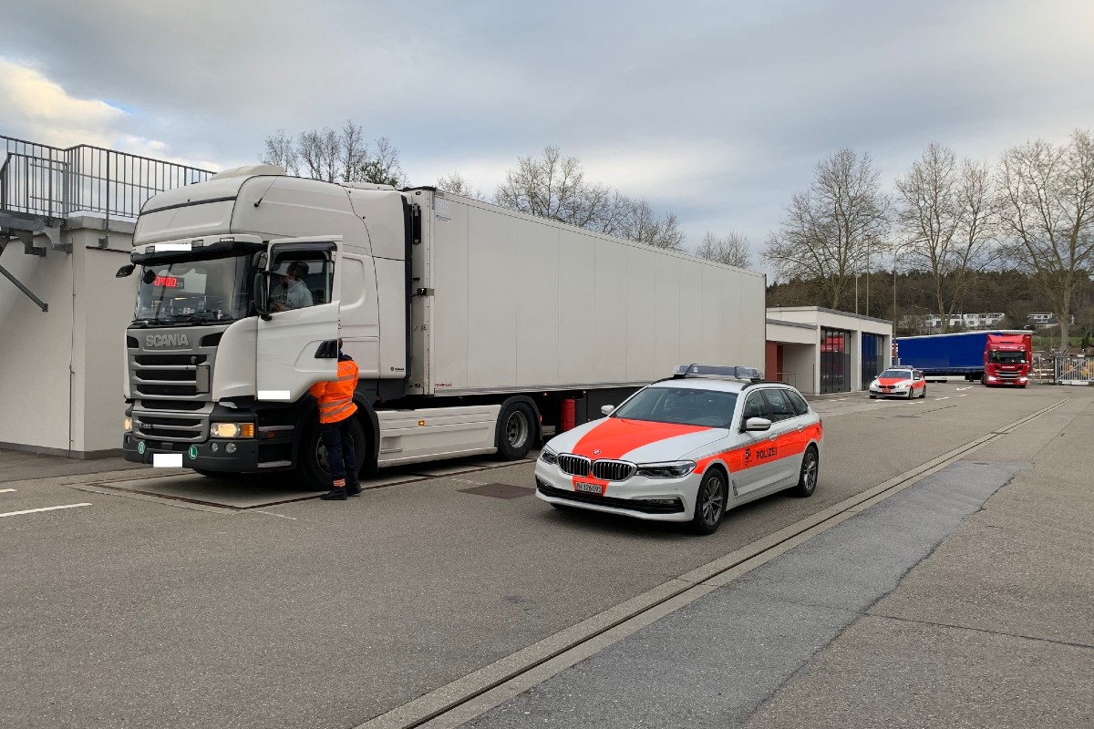 Die Kontrollen wurden in mehreren Kantonen ausgeführt.