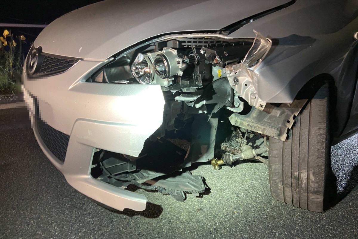 Autofahrer nickt bei Tägerig AG während der Fahrt ein.