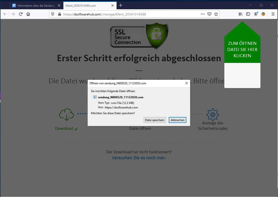 Achtung Betrug! Anruf von Zustellservice mit Ankündigung von Lieferung ist ein E-Banking Trojaner