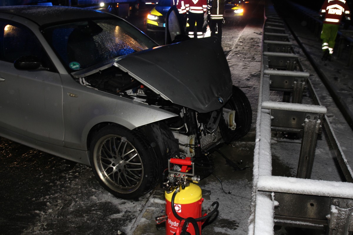 Fahrerflucht nach Unfall in Bielefeld.