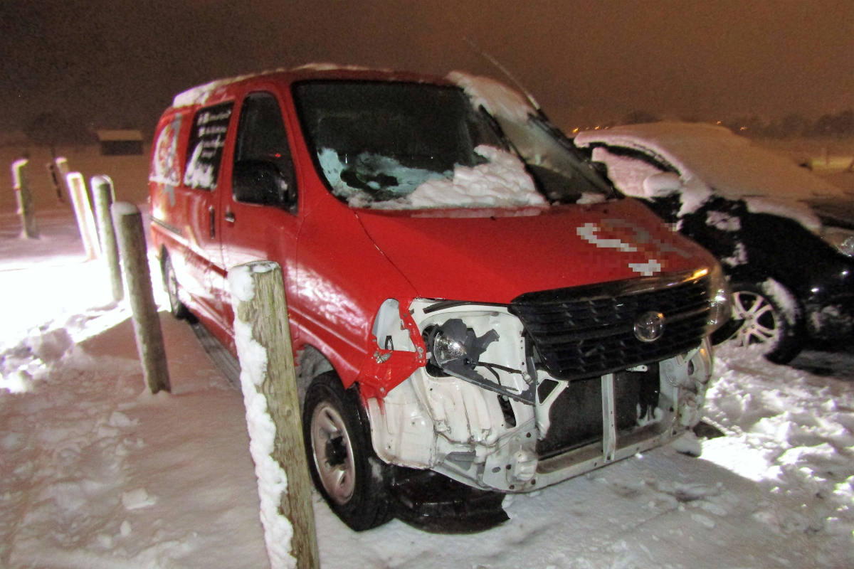 Verkehrsunfall auf der A3 bei Niederurnen