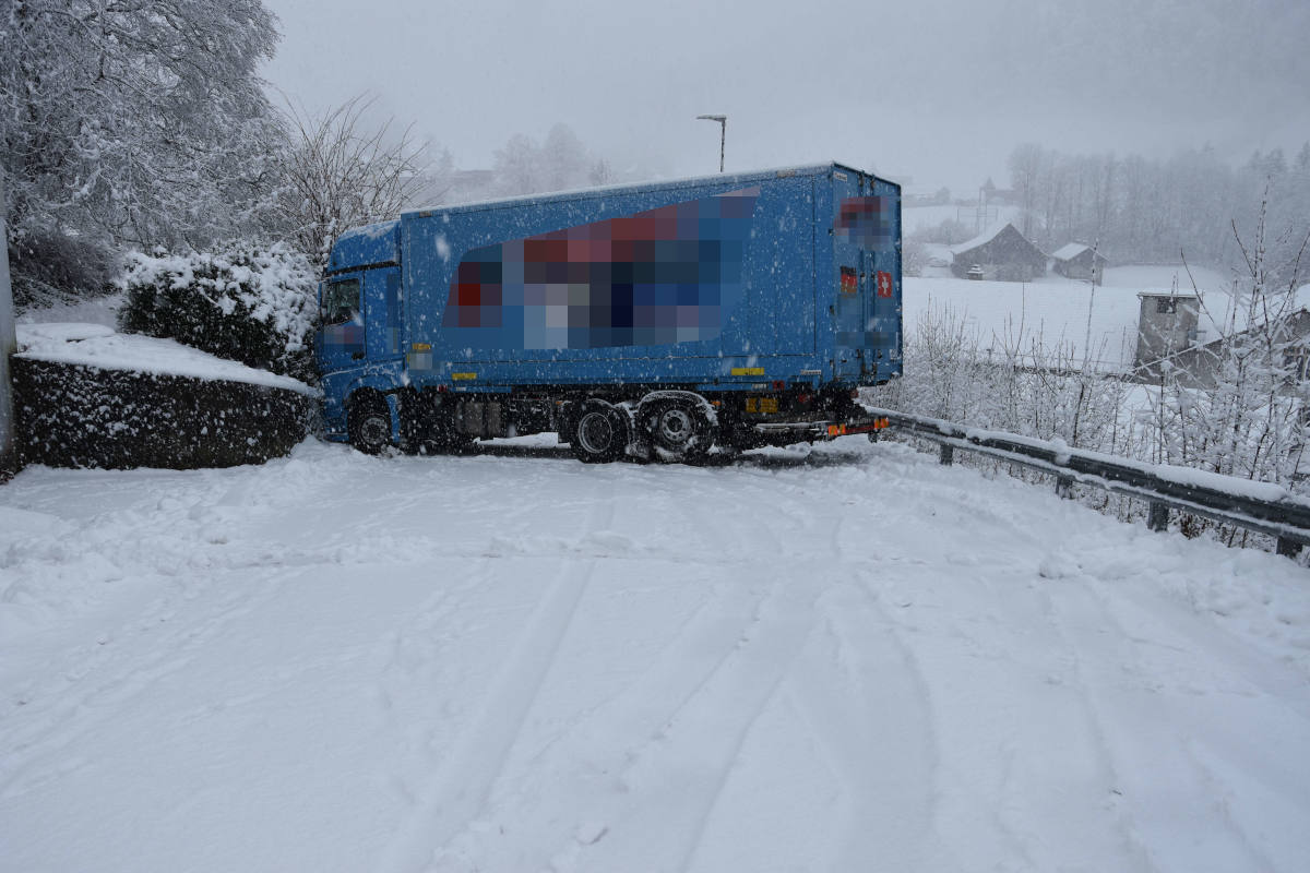 59 Verkehrsunfälle seit Mittwoch im Kanton St.Gallen