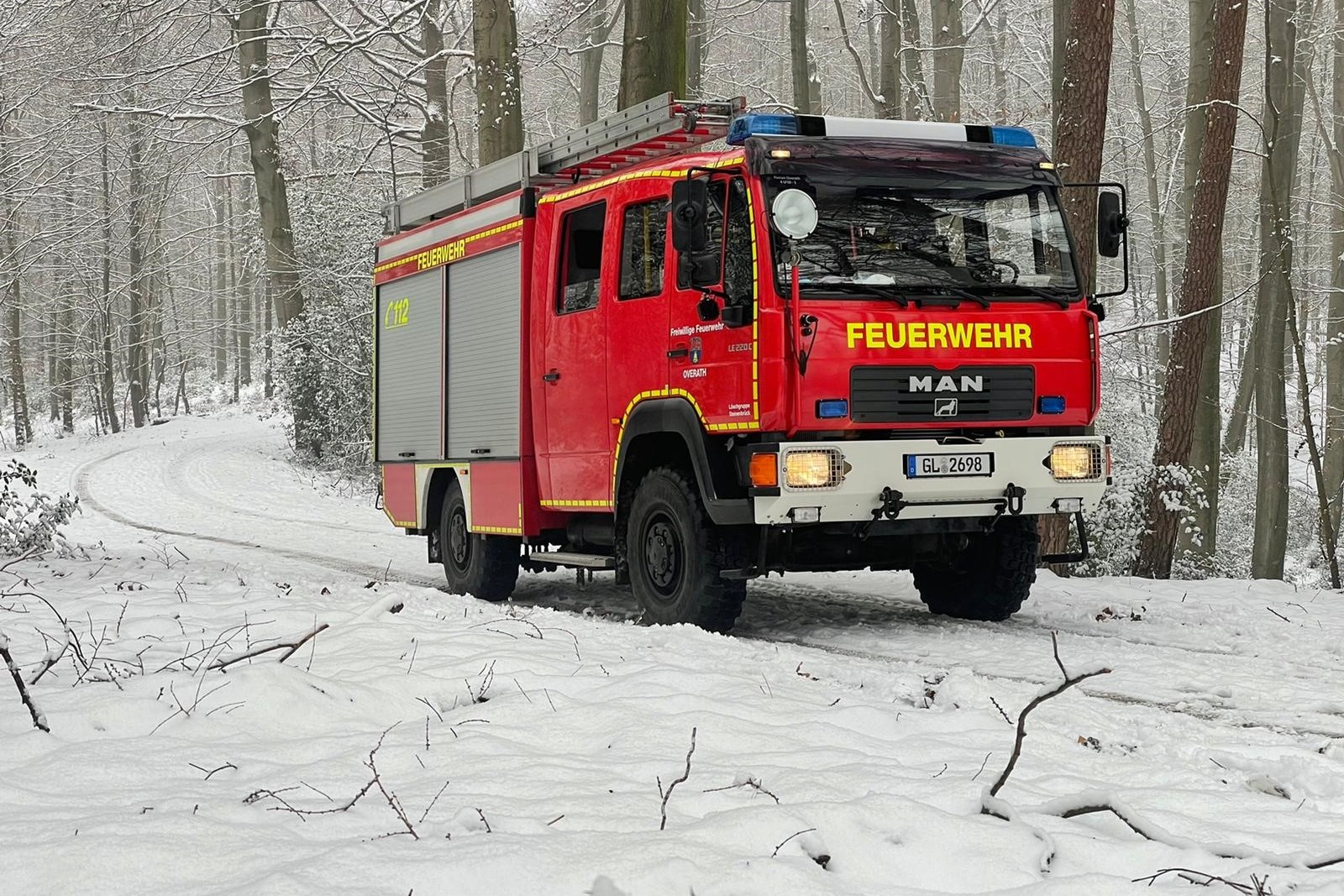Overath – Feuerwehr im Einsatz bei Handgranatenfund