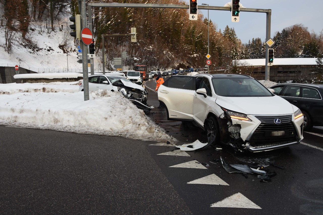 Kollision in Neuhaus SG