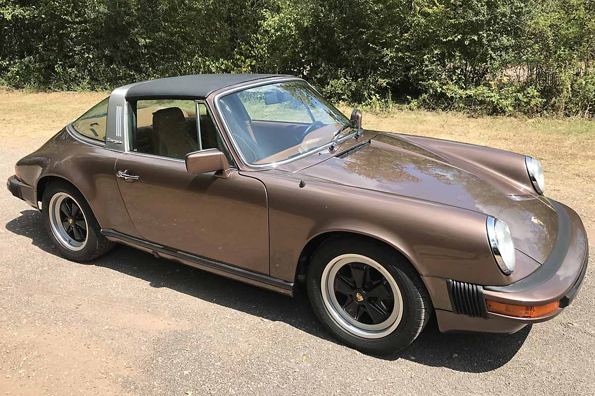 Brauner Porsche 911 Targa in Neuss gestohlen