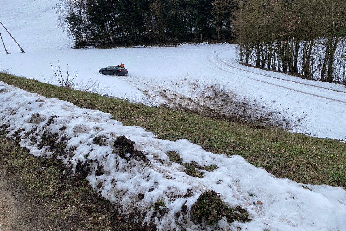 Full-Reuenthal AG – Ein 19-Jähriger verlor gestern die Kontrolle über seinen Honda Accord