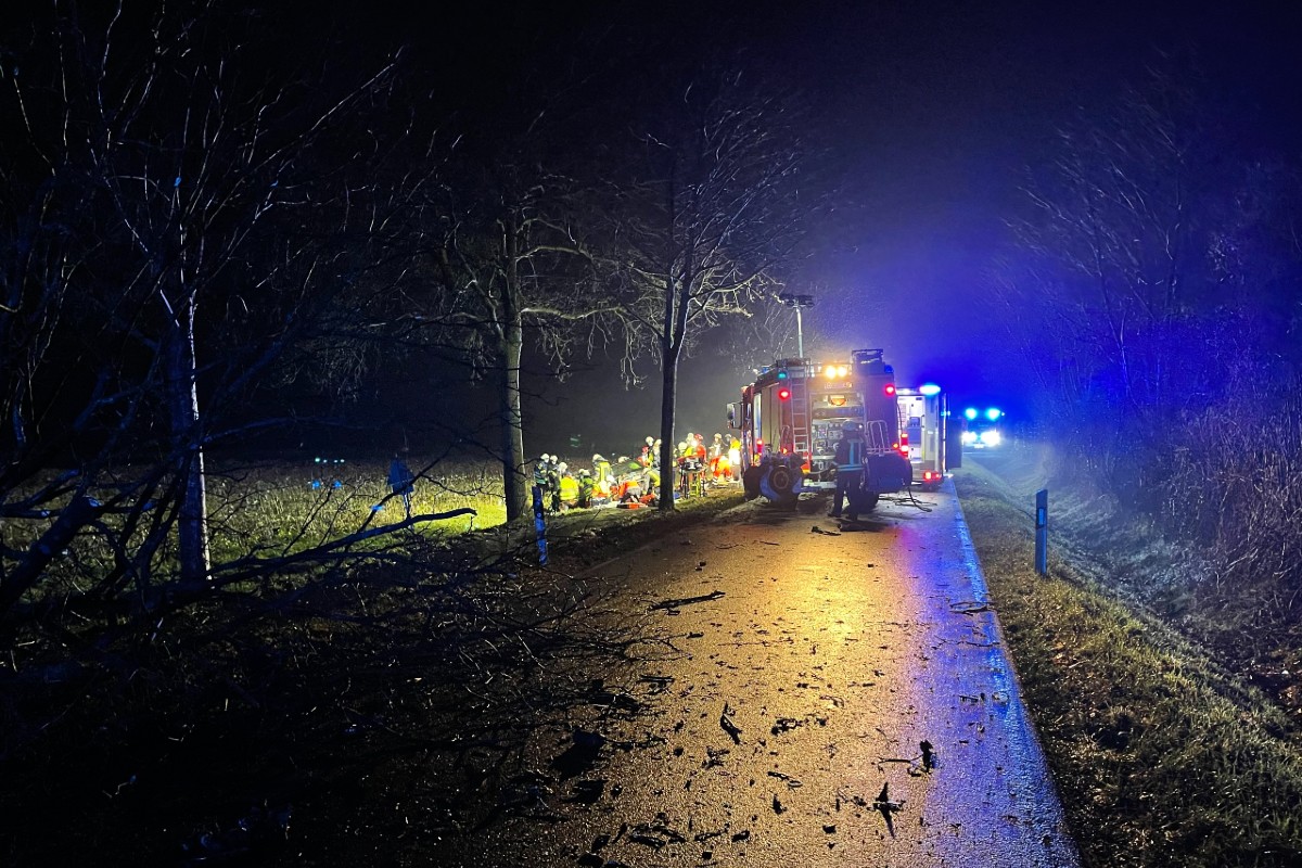 Mehrere Personen wurden beim Unfall in Dülmen verletzt