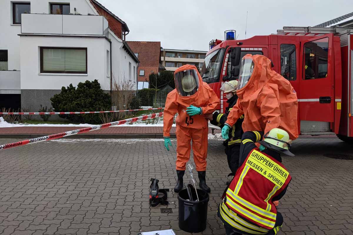 Eine Gefahr für die Bewohner der umliegenden Häuser in Buxtehude bestand nicht
