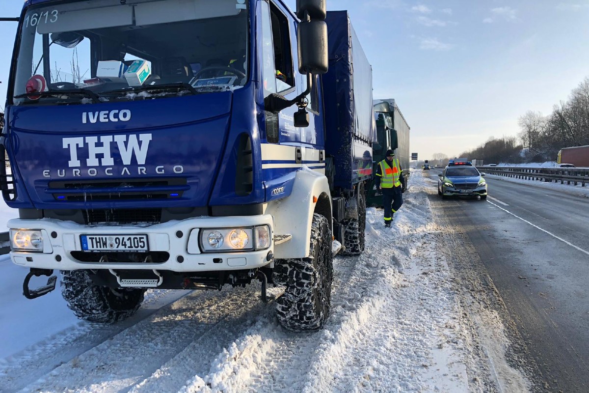 Osnabrück – Die Fahrzeuge konnten bis gestern aus der misslichen Situation befreit werden