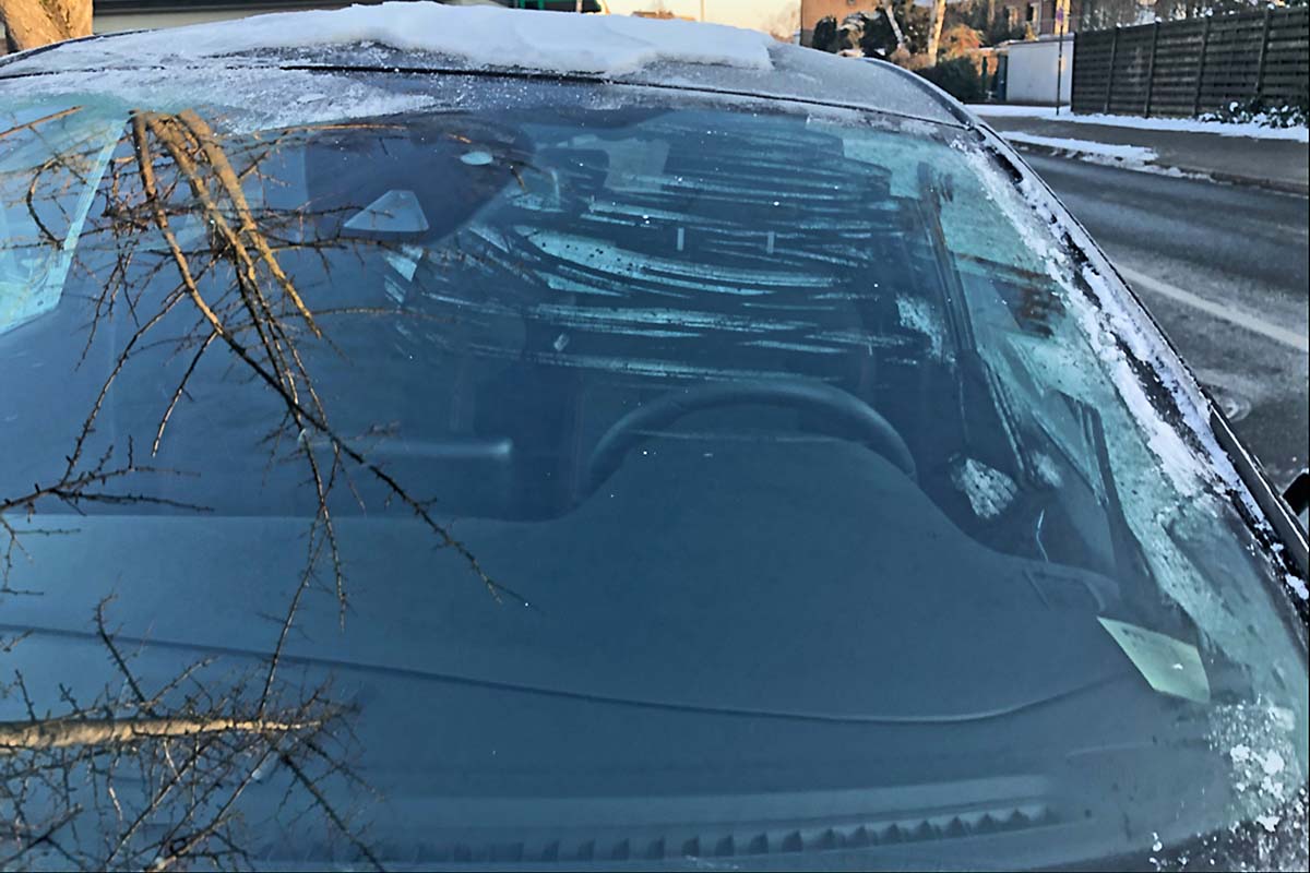 Am Fiesta entstand ein geschätzter Frontschaden in Höhe von 500 Euro