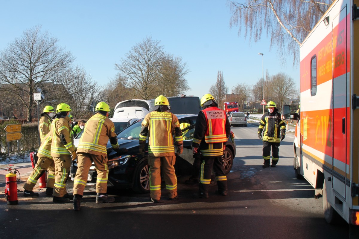 Stahe – Beim Unfall wurde eine Person verletzt