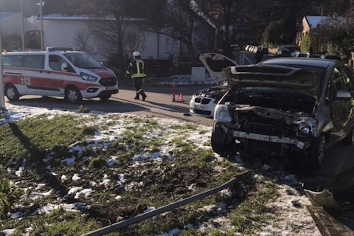 Mehrere Verletzte bei Verkehrsunfall in Neustadt an der Weinstraße