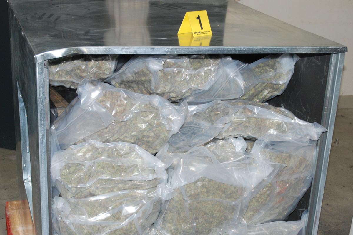 Im Innenraum mehrerer Belüftungsmaschinen waren die illegalen Drogen versteckt