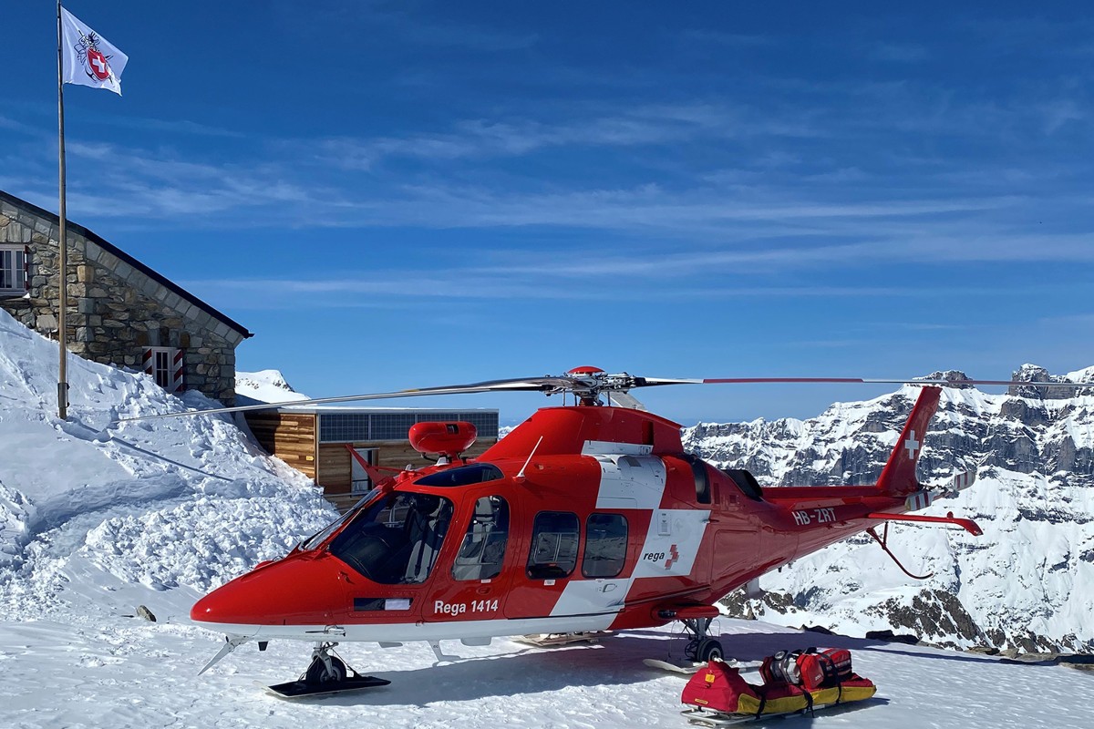 Die Rega kam zum Einsatz.