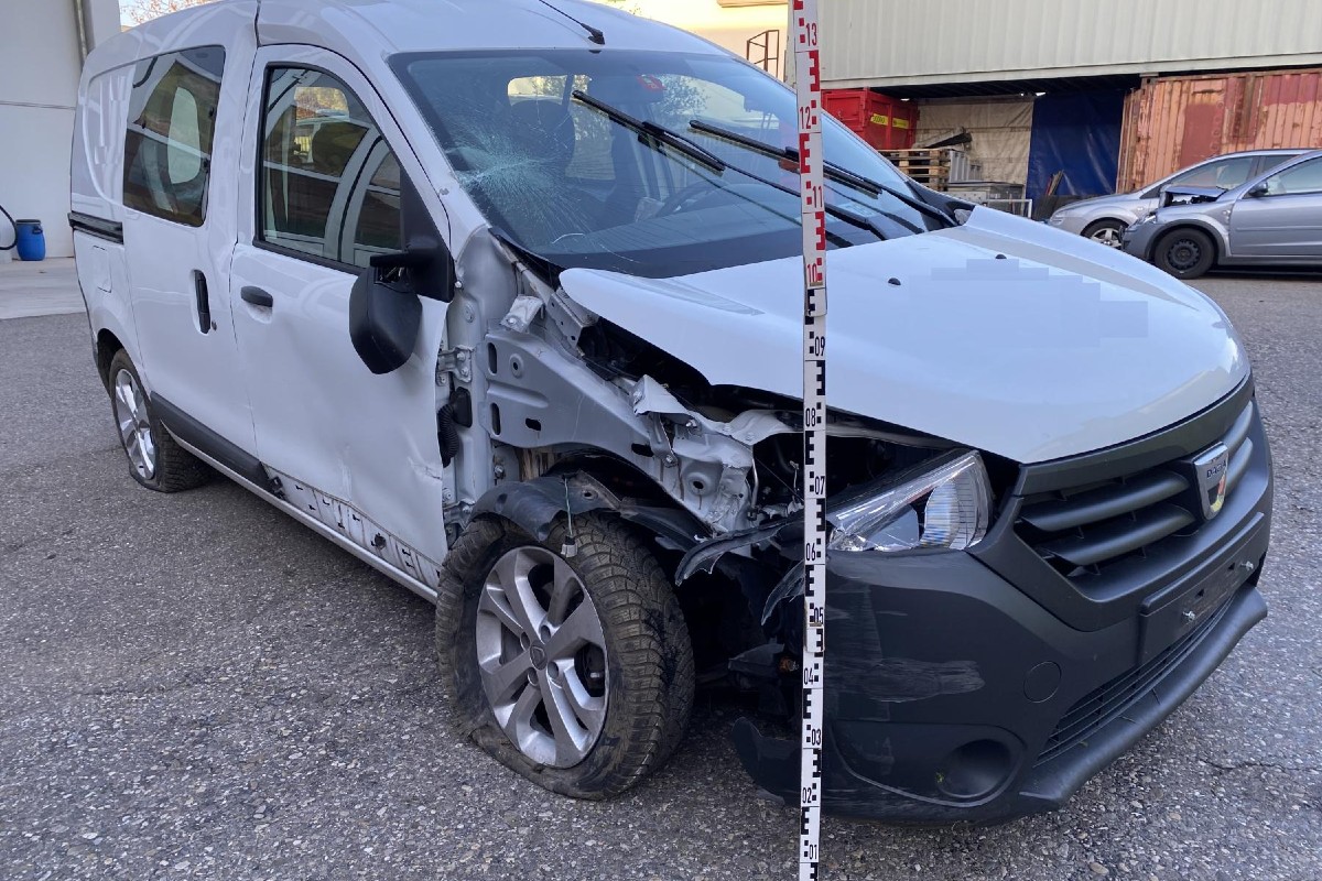 Eine Autolenkerin hat heute auf der A22 einen Unfall verursacht.