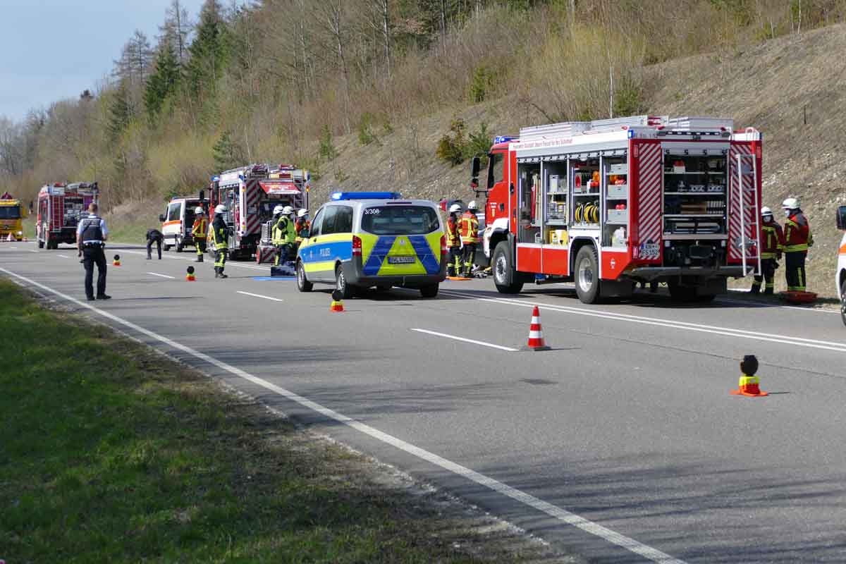 Zusätzlich waren die Feuerwehren Bodman-Ludwigshafen, sowie Überlingen mit im Einsatz