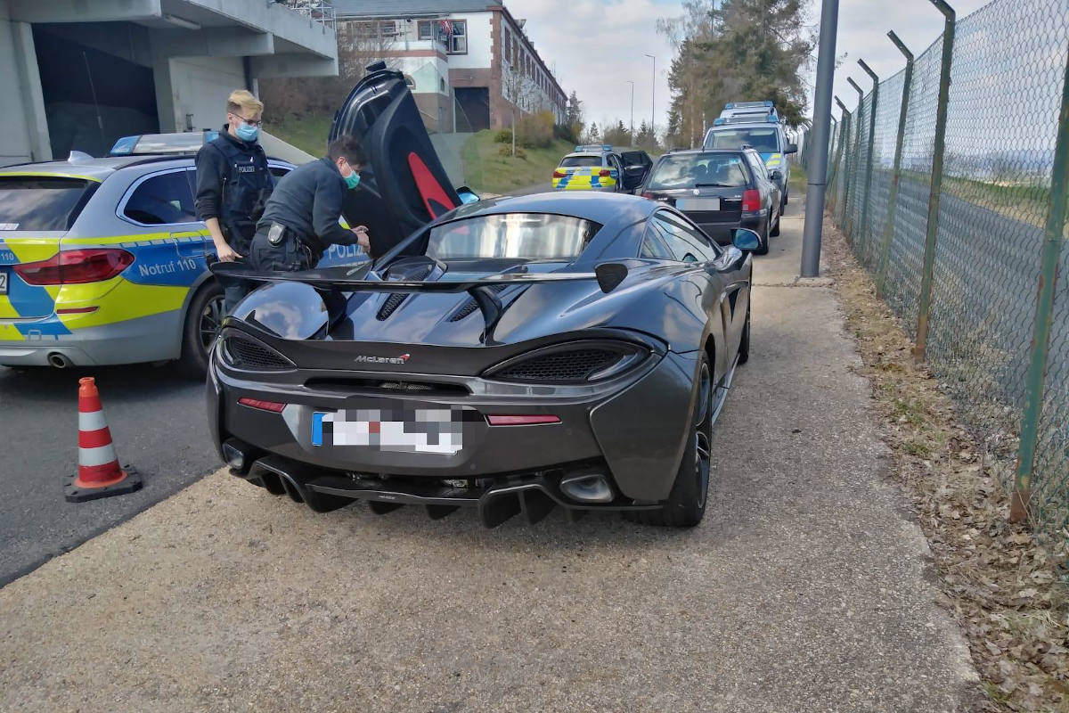 Kontrollen zu landesweitem Aktionstag gegen illegale Kfz-Rennen in Bad Schwalbach