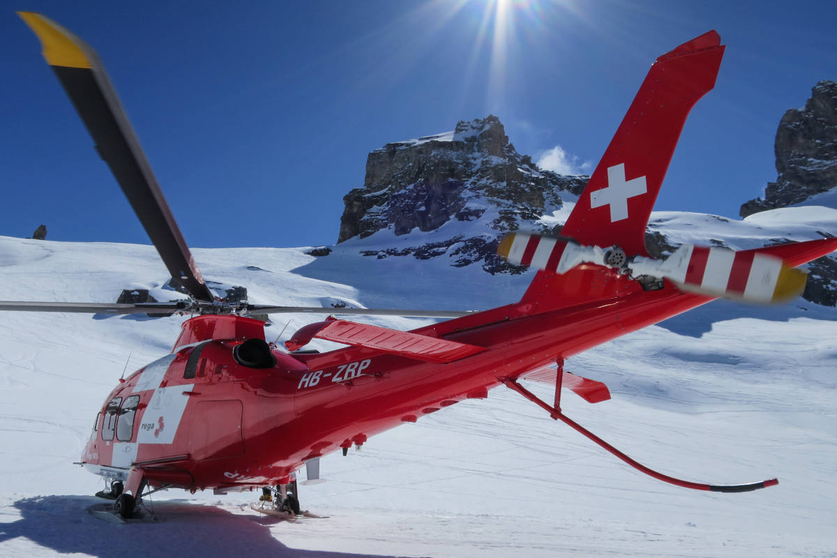 Rega-Einsätze an den Osterfeiertagen
