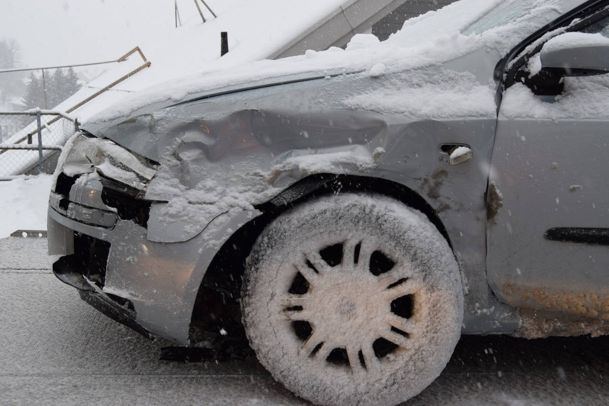 Kanton AR – Unfälle auf schneebedeckten Strassen
