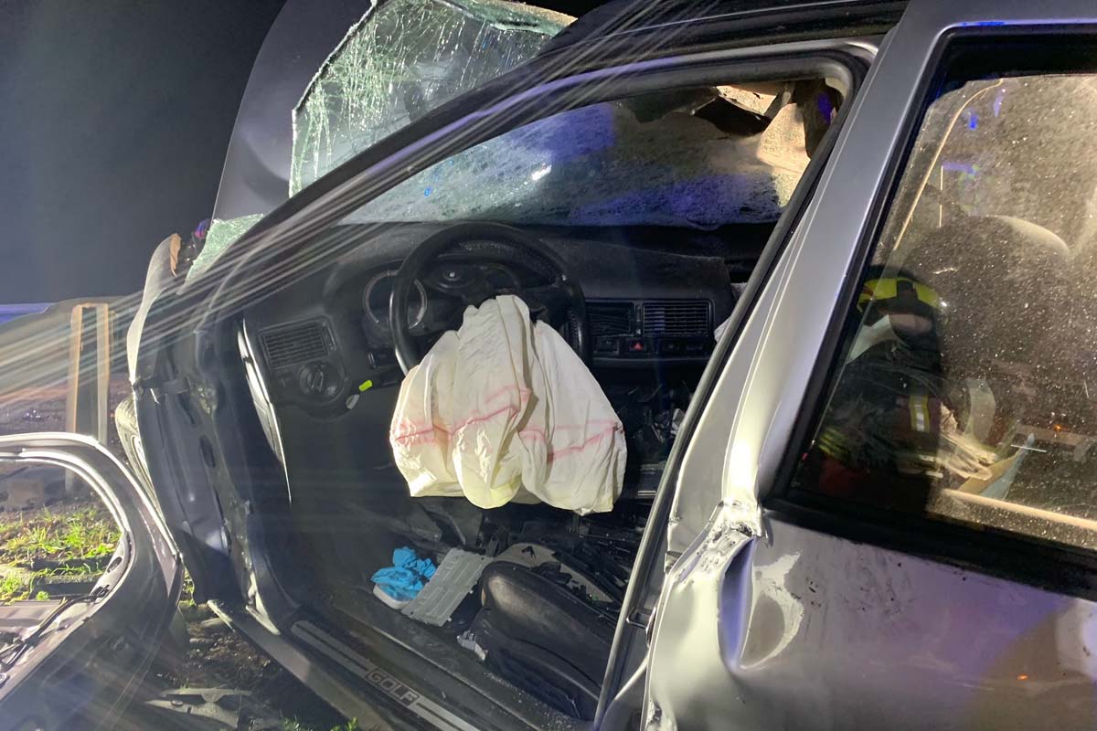 Heute kam es in Nüziders zu einemVerkehrsunfall mit Alleinbeteiligung, bei dem der Lenker des PKW ums Leben gekommen ist