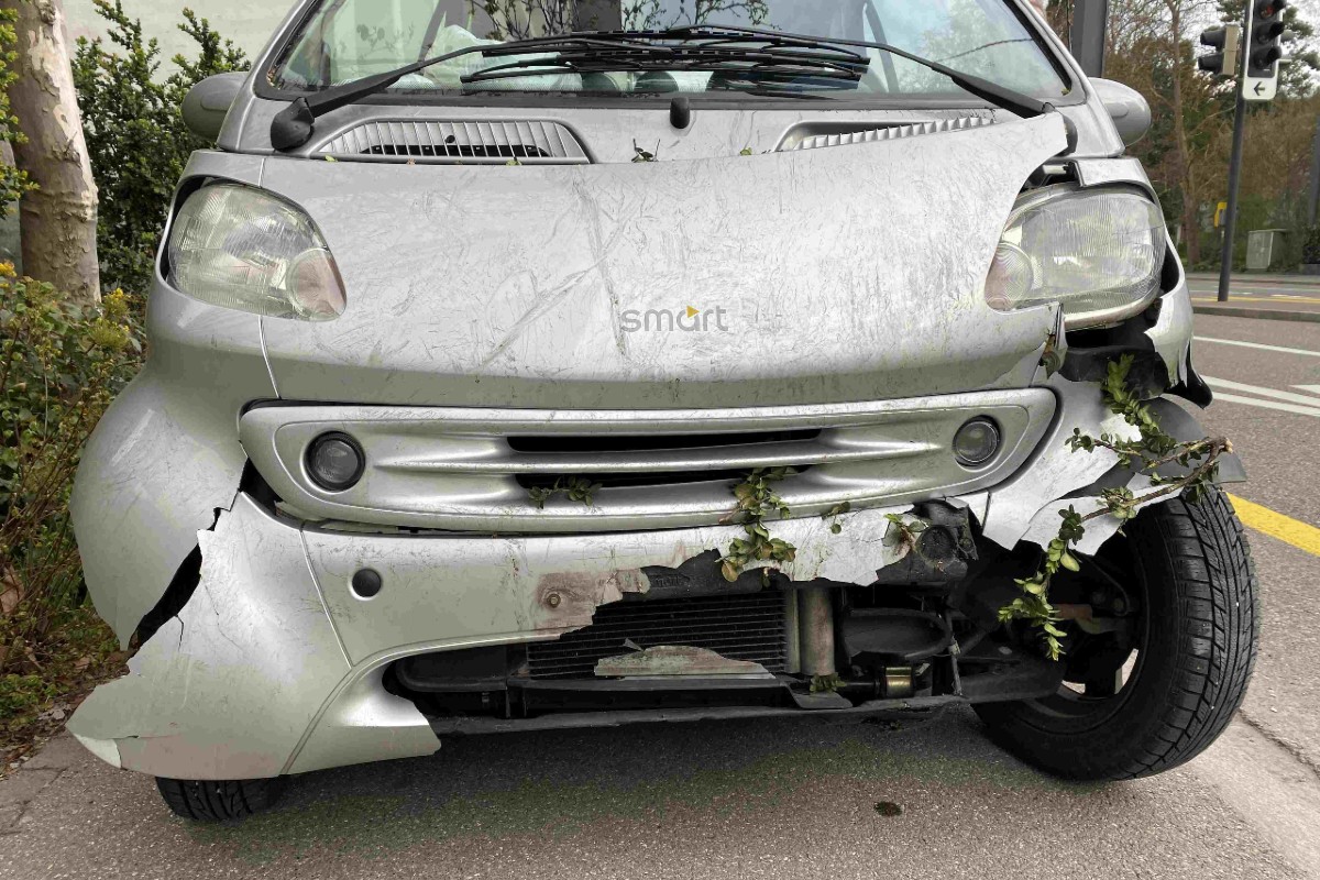 In Baden AG ist gestern eine Lenkerin verunfallt.