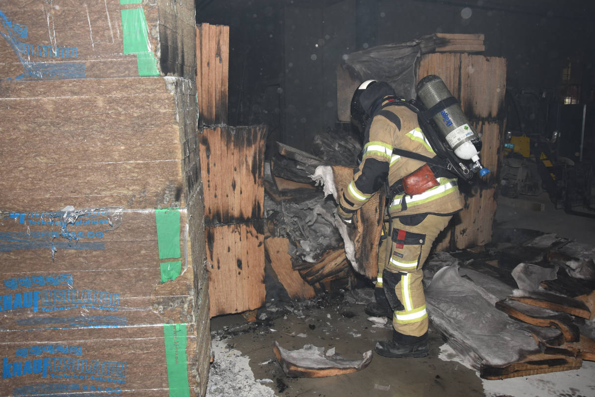 Mögliche Brandstiftung auf Baustelle in Rapperswil-Jona