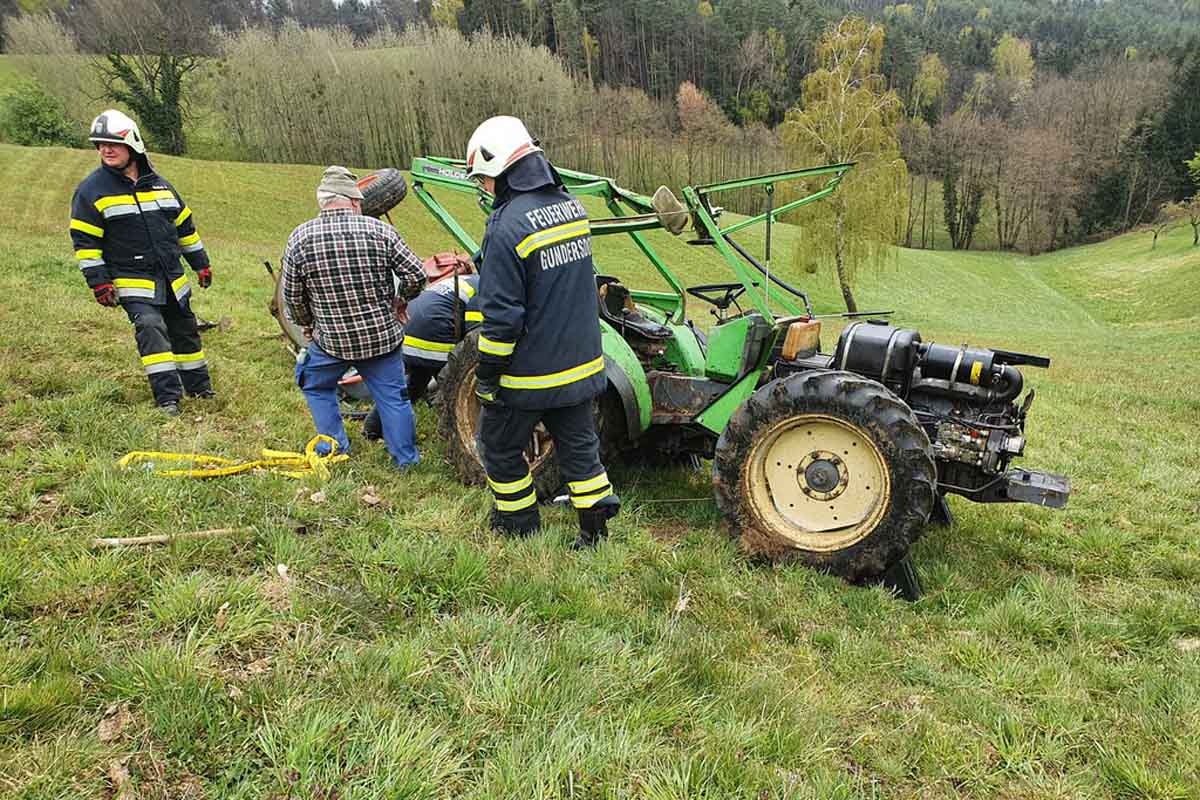 Traktorunfall in St. Stefan ob Stainz mit tragischem Ausgang