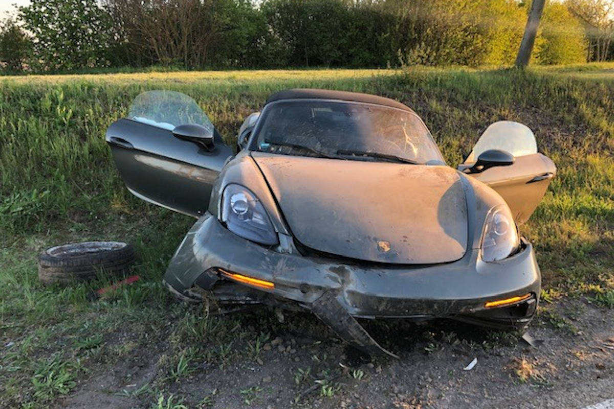 Verkehrsunfall mit hohem Sachschaden bei Hohen-Sülzen