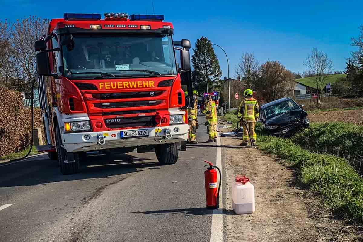 Tödlicher Verkehrsunfall in Stolberg