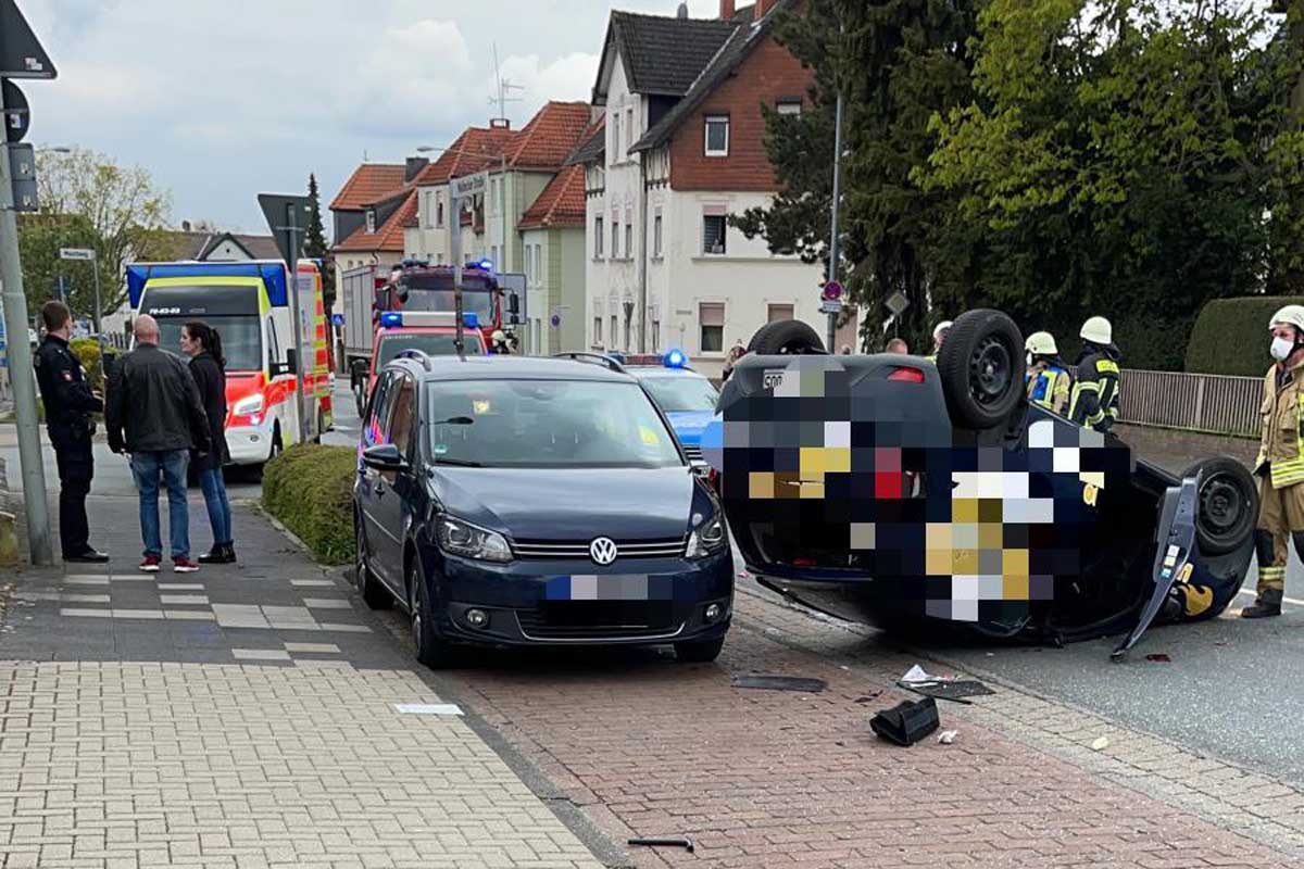 Eine Person wurde in Helmstedt durch den Rettungsdienst versorgt