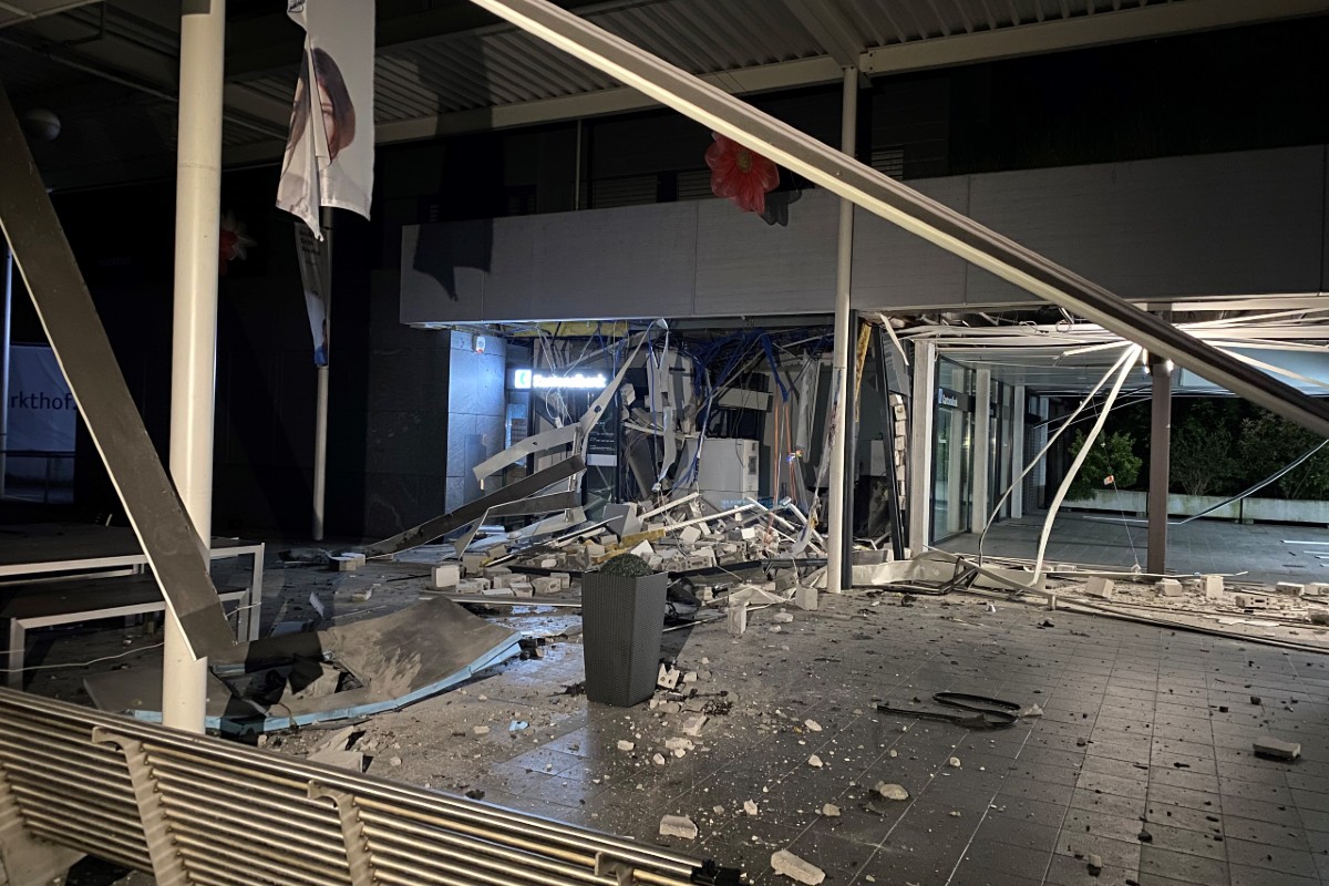 Diese Nacht wurde in Nussbaumen AG ein Bankomat gesprengt.