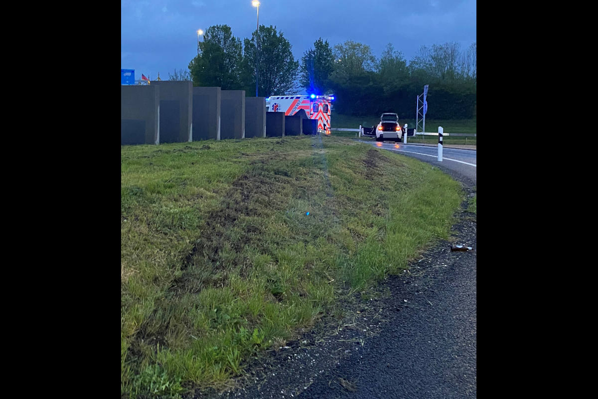 Unfallstelle in Kreuzlingen