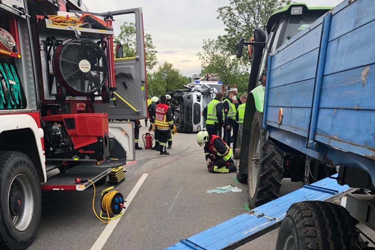 Verkehrsunfall mit Todesfolge in Burgschleinitz