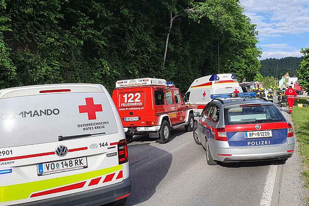 Schwerer Unfall in Voitsberg