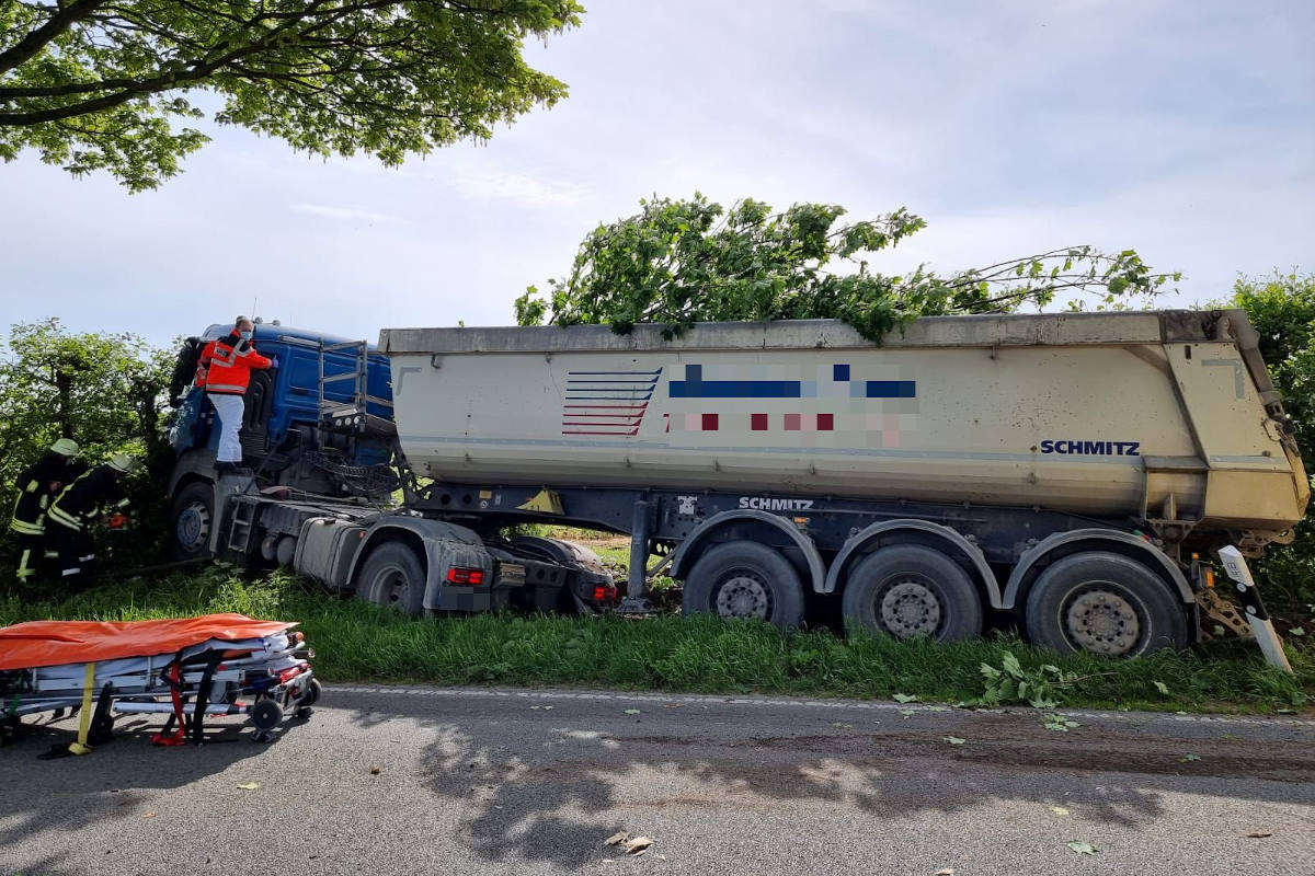  Fahrer erleidet schwere Verletzungen